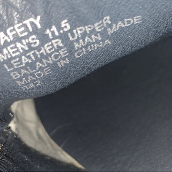 Steve Madden Mens Safety Black Square Toe Slip On Casual Loafers Shoes Size 11.5 - Picture 4 of 9